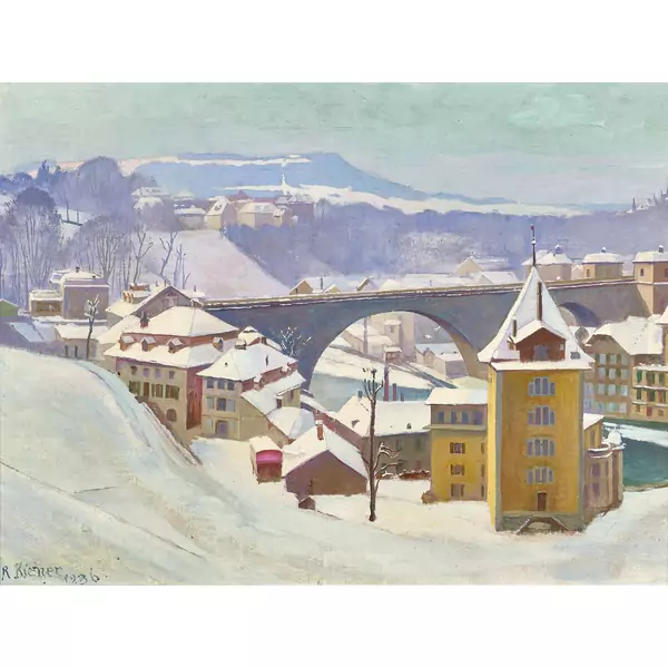 Die Nydeggbrücke in Bern