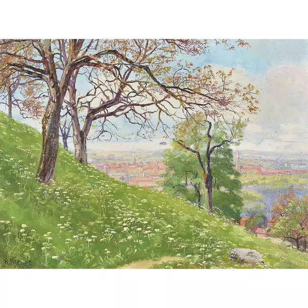 "Sicht auf Bern von Gurten aus"