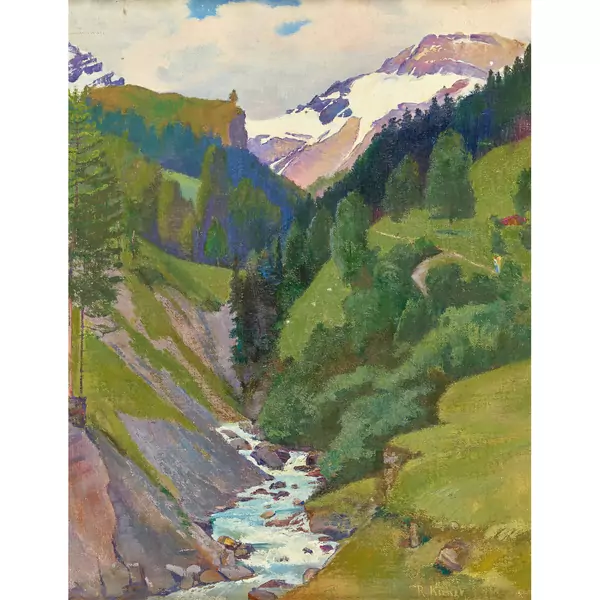 Schlucht bei Leukerbad