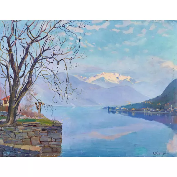 "Weggis mit Pilatus"
