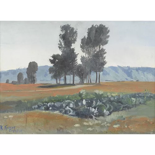Robert Kiener — Ebene Seeländer Landschaft.