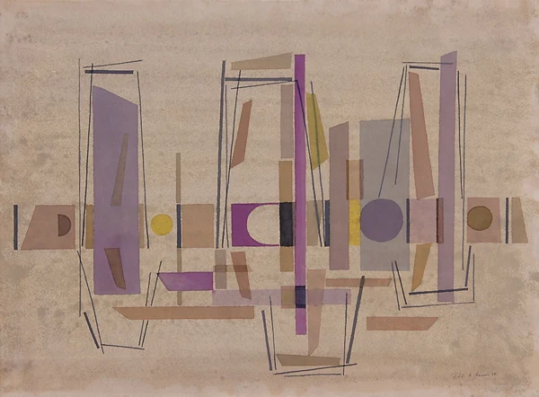 Robert Salomon Gessner — Ohne Titel, 1958