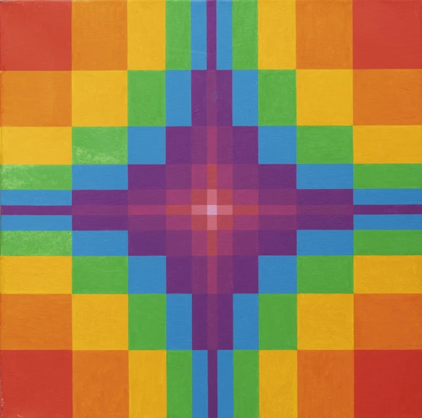Robert S. Gessner — Farbwechselkreuz II, 1972/73