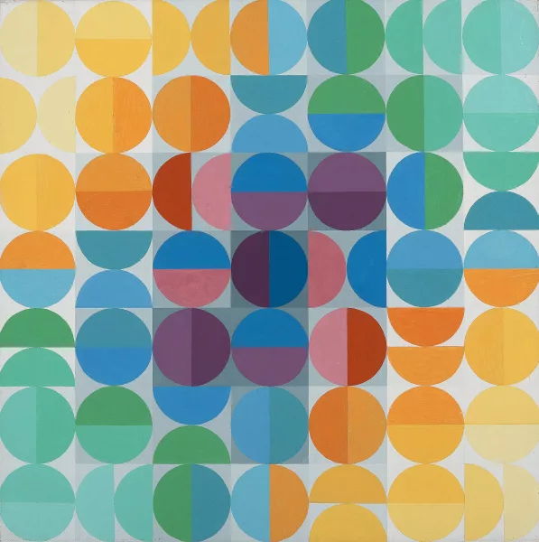 Robert Salomon Gessner — Farbpaare IV", 1973