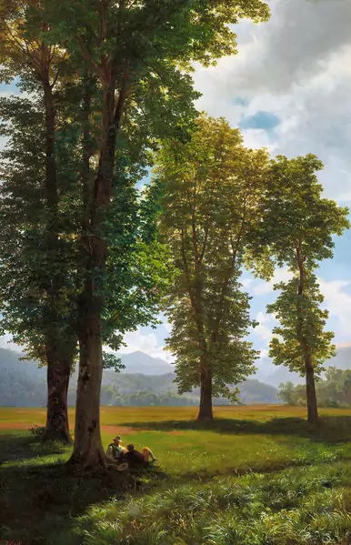 «Sommerlandschaft» – Robert Zünd