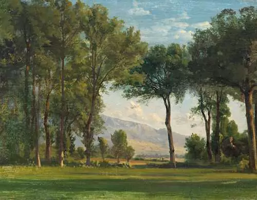 ROBERT ZÜND — Small summer landscape. — Koller Auktionen