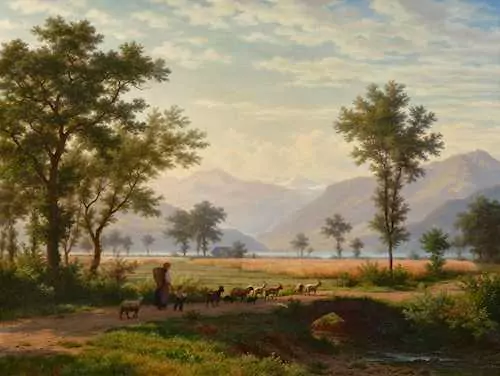 ROBERT ZÜND — Am Vierwaldstättersee. — Koller Auktionen