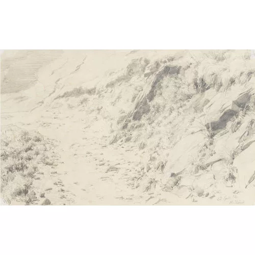 Robert Zünd — Steiniger Weg.