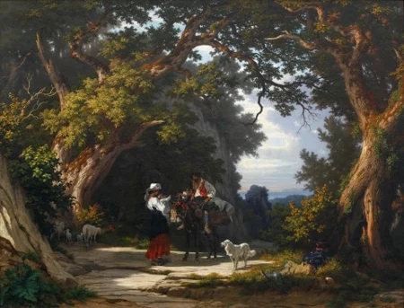 Landschaft mit Zigeunern