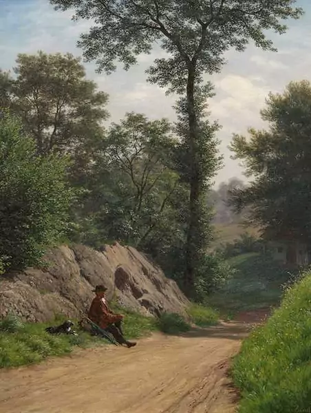 ROBERT ZÜND — Walker by the wayside. — Koller Auktionen