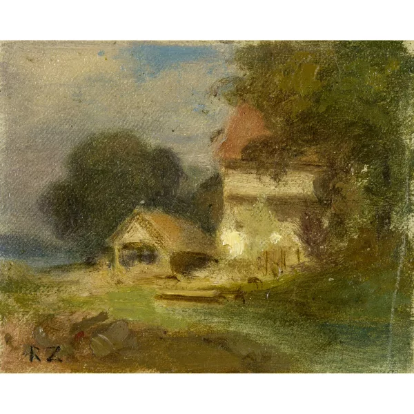 Robert Zünd — Die Mühle von Ratshausen