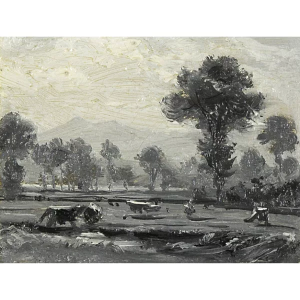 Robert Zünd — Kuhweide am Vierwaldstättersee