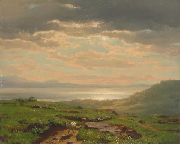 Robert Zünd — Blick von Chexbres gegen Genf