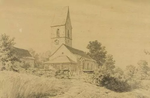 ROBERT ZÜND — Landschaft mit Kirche. — Koller Auktionen