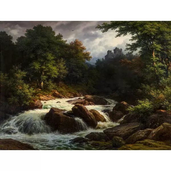 "Waldbach bei Meiringen"