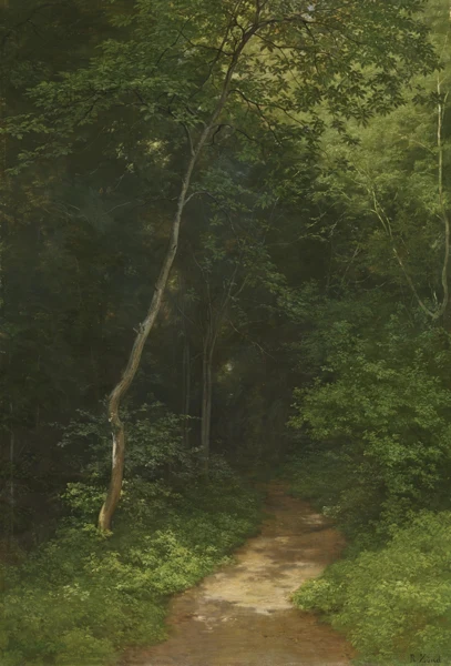 Robert Zünd — WALDWEGFOREST TRACK