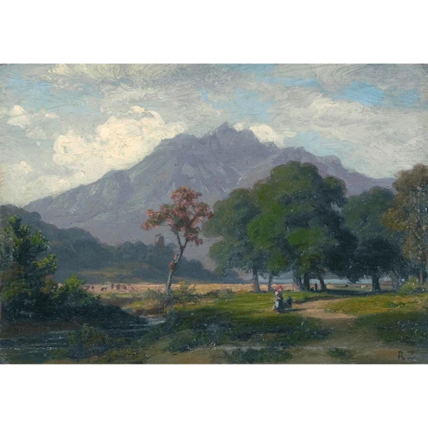 Robert Zünd — BLICK AUF DEN PILATUS VIEW AT PILATUS