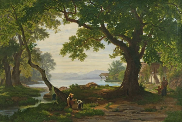 Robert Zünd — Am Sempachersee