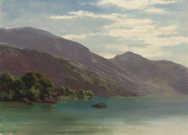 Robert Zünd — Vierwaldstättersee, 1857