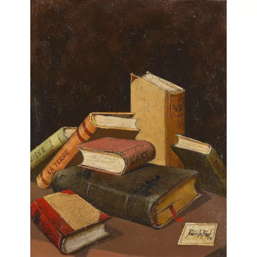Roberto Bort — "Vieux livres".