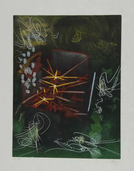 Roberto Matta — Senza titolo