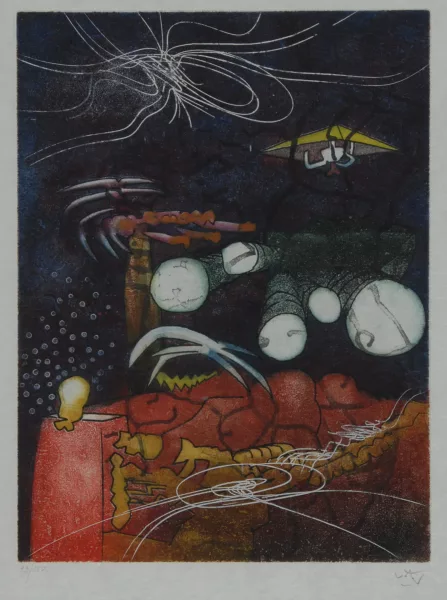 Roberto Matta — Des secrets pour changer la vie, aus "Une saison en enfer", 1977/1978