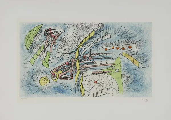 Roberto Matta — Frappe le marteau qui frappe, 1973