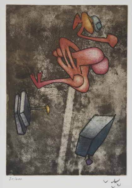 Roberto Matta — Mots desserre freins, 1972