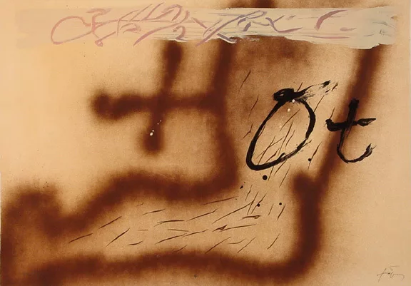 Roberto Matta — Blatt aus "Centre Noeuds", 1974