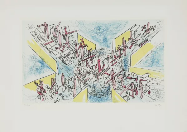 Roberto Matta — Voir dans le hasard, 1973