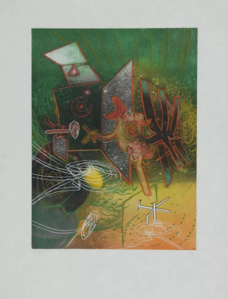 Roberto Matta — Senza titolo