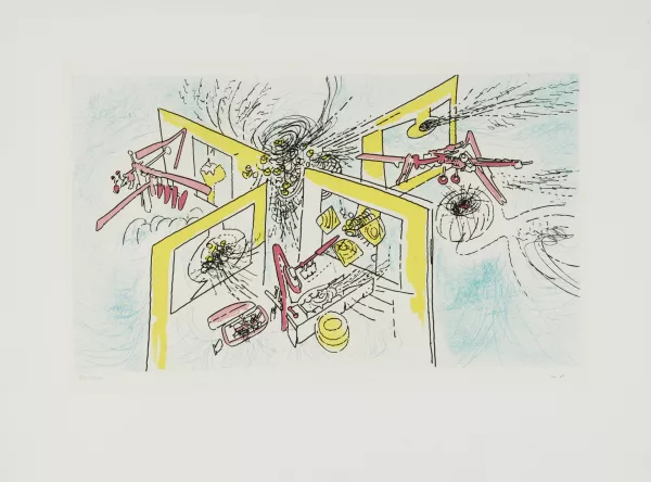 Roberto Matta — La grande invariante, 1973