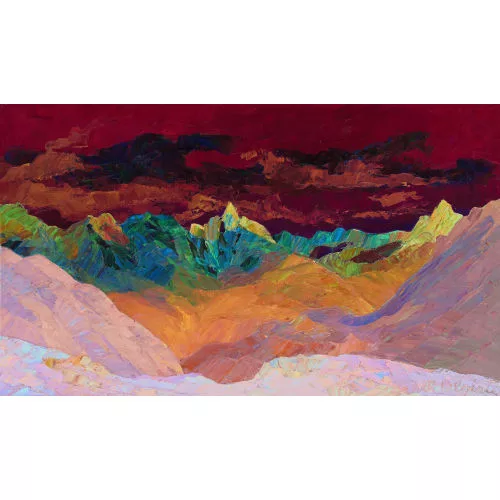Rodolfo Olgiati — "Alpenglühen".