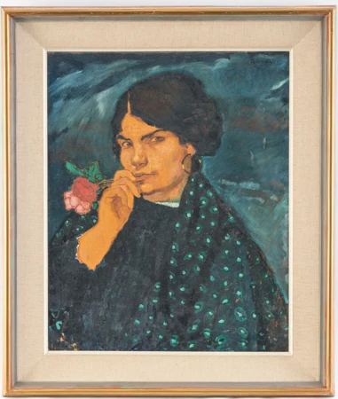 Gitane à la rose