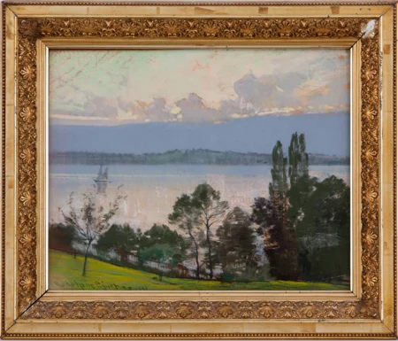 Le soir à Vésenaz
