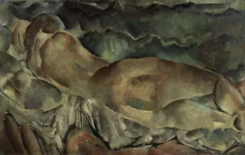RODOLPHE THEOPHILE BOSSHARD — Liegender weiblicher Akt. 1942. — Koller Auktionen