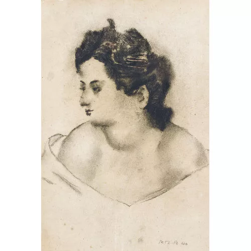 Rodolphe-Théophile Bosshard — Jeune femme.