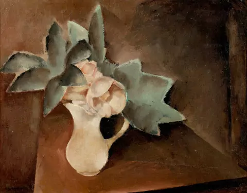 Stillleben mit Vase, 1924