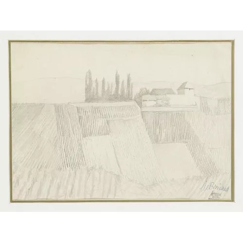 Rodolphe-Théophile Bosshard — "Vigne à Cortaillod".