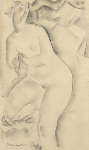 RODOLPHE THEOPHILE BOSSHARD — Weiblicher Akt. 1923. — Koller Auktionen