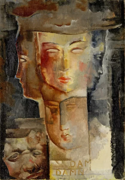 Rodolphe-Théophile Bosshard — Masques de damnés