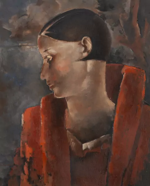 Rodolphe Théophile BOSSHARD (1889-1960), "Portrait de femme", huile — DognyAuction