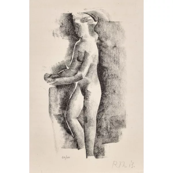 Rodolphe-Théophile Bosshard — Femme nue.