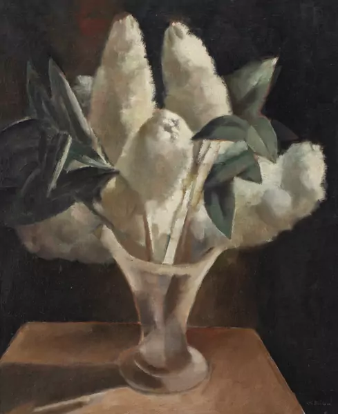 Rodolphe Théophile BOSSHARD (1889-1960), "Lilas blancs", huile — DognyAuction