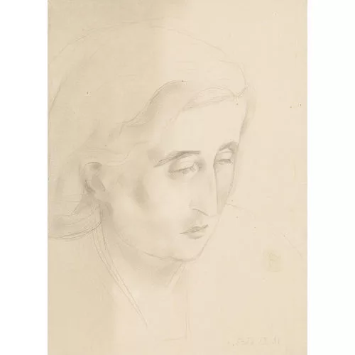 Rodolphe-Théophile Bosshard — Tête de femme.