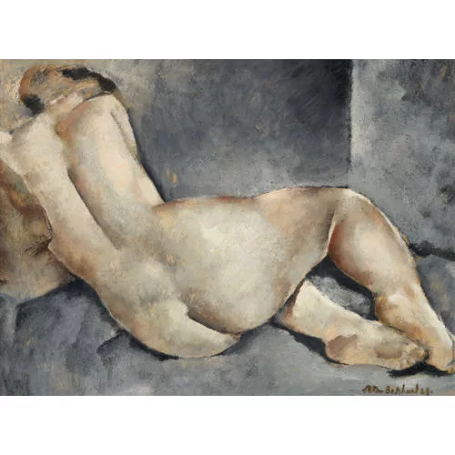 Rodolphe-Théophile Bosshard — Nu couché.