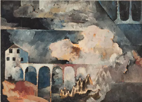 Paysage au viaduc