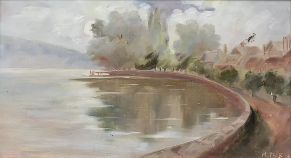 Rodolphe Théophile BOSSHARD (1889-1960), 'Rives du lac', huile — DognyAuction