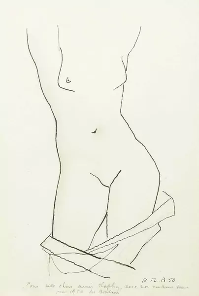 RODOLPHE THEOPHILE BOSSHARD — Weiblicher Akt. 1950. — Koller Auktionen