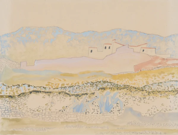 Rodolphe-Théophile Bosshard — Paysage, 1933